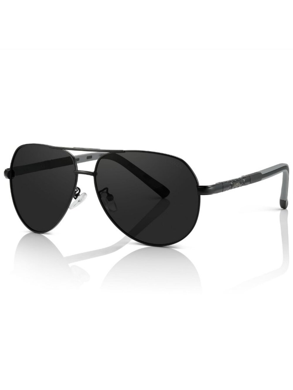 XXL Aviator Sunglasses for Large Heads | Extra Large Big & Tall + Free Hard Case